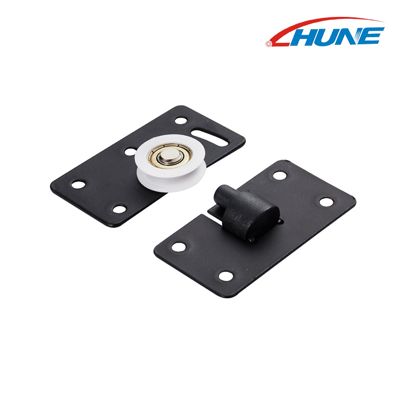 Šatník Hardware Nábytok Skrinka Nastaviteľná rolka pre posuvné dvere Nylonová posuvná rolka